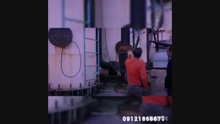 سرویس و تعویض پروانه فن سانتریفیوژ15اسب 3000پروژه آقای سلامتیان-09161865671