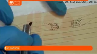 آموزش تتوی صورت _  کشیدن طرح ابرو