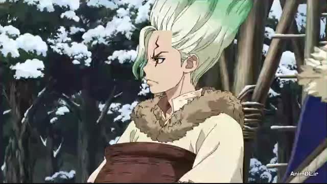 فصل 3 قسمت 3 انیمه دکتر استون: دنیای جدید Dr. Stone با زیرنویس