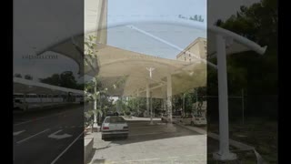 سایبان پارکینگ حیاط مسکونی- سیستم چادری پارکینگ شهربازی- پوشش سقف پارکینگ شخصی