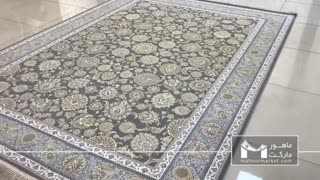 فرش افشان فیلی طلایی کد 1124