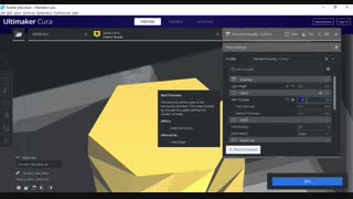 آموزش فعال سازی تنظیمات vase mode در نرم افزار cura