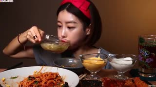 اسمر: نودل و میگو