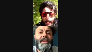 امید دانا گفتگو  در لایو با یک هموطن ساکن در هلندomid dana