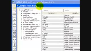 Building Schematic Designs in ADS Part 1