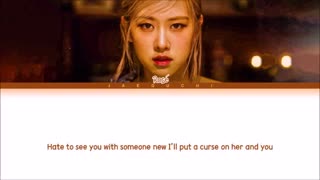 Rosé Gone , color coded lyrics (Eng/Rom/Han/가사)